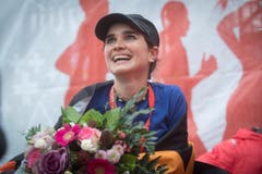 Siegerin des Marathon Frauen: Luzernerin Franziska Inauen. (Bild: Boris Bürgisser (LZ))