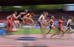 3000 Meter Steeple-Lauf der Männer. (Bild: Keystone)