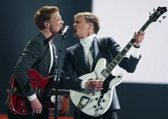 Dänemark: Die Band Anti Social Media. (Bild: GEORG HOCHMUTH)