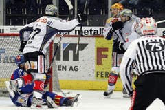 Jubel nach dem 1:1. (Bild: Keystone)