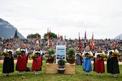 SWITZERLAND UNSPUNNENFEST UNSPUNNENSCHWINGET (Bild: Keystone)