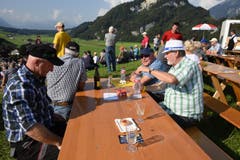 Stammgäste auf dem Allweg. (Bild: Robert Hess (Neue OZ))