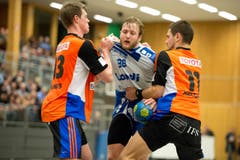 Thomas Hofstetter hatte keinen einfachen Stand gegen die Zürcher. (Bild: Dominik Wunderli (Neue LZ))
