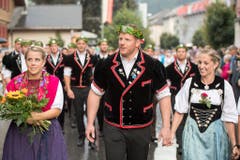 SCHWINGFEST, EIDGENOESSISCHES SCHWING- UND AELPLERFEST ESTAVAYER 2016, ESAF, FETE FEDERALE DE LUTTE ET DES JEUX ALPESTRES, FESTA FEDERALE DEI LOTTATORI E DEGLI ALPIGIANI, EIDGENOESSISCHES 2016 ESTAVAYER . (Bild: Keystone)