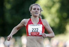 Jacqueline Gasser wird über 200 Meter Vierte. (Bild: Keystone)
