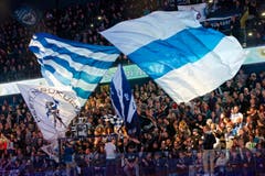 Mit 7015 Zuschauern war auch das dritte Heimspiel in dieser Playoff-Serie ausverkauft. (Bild: Christian H. Hildebrand / Neue ZZ)