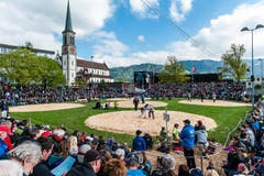 Überblick des Festgeländes. (Bild: Roger Grütter / Neue LZ)