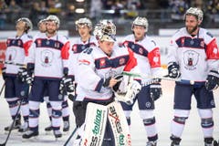 Berlins Marvin Cüpper wird zum besten Spieler seines Teams gewählt. (Bild: Keystone / Urs Flüeler)