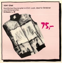 Dieses Gilet stand immer im Schatten der Jeanskutten.