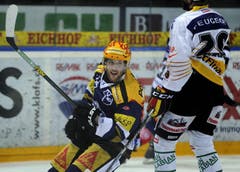 Linus Omark jubelt... (Bild: Keystone)