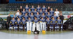 Mit diesen Spielern tritt der EV Zug die Saison 2013 / 2014 an: (Bild: PD)