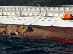 Felsstücke ragen durch das Schiff hindurch. (Bild: Keystone)