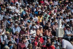 4400 Zuschauer kamen in die Arena nach Schindellegi. (Bild: Pius Amrein / Neue LZ)
