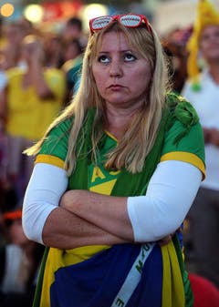 PUBLIC VIEWING, FUSSBALL, KLEINER FINAL, KLEINES FINALE, BRA NLD, BRASILIEN NIEDERLANDE, FIFA WM, FIFA WM 2014, FUSSBALL WELTMEISTERSCHAFT, WM2014, FIFA SOCCER WORLD CUP 2014, (Bild: Keystone)