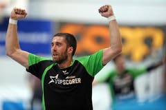 Boris Stankovic jubelt. (Bild: Philipp Schmidli / Neue LZ)