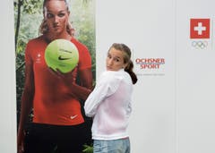Die Stabhochspringerin Nicole Büchler (Bild: Keystone / Lukas Lehmann)