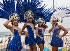 OLYMPISCHE SOMMERSPIELE RIO DE JANEIRO 2016: SAMBATAENZERINNEN (Bild: Keystone)