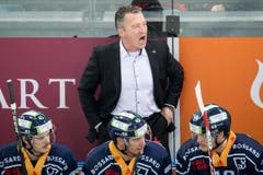 EVZ-Trainer Harold Kreis. (Bild: Alexandra Wey/Keystone)