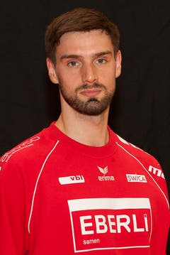 #1 Andreas Portmann, 200 cm, 90 kg (Bild: HC Kriens-Luzern / Fabienne Krummenacher)