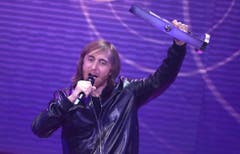 Dabvid Guetta bedankt sich für seinen Echo. (Bild: Keystone)