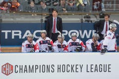 Die Eisbären Berlin sind zwar ein physisch harter, aufsässiger und darum ein Stück weit auch mühsam zu bespielender Gegner. (Bild: Keystone / Urs Flüeler)