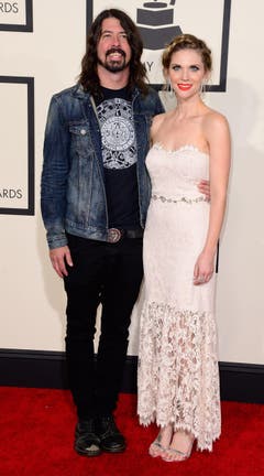 Dave Grohl und seine Frau Jordyn Blum. (Bild: Keystone)