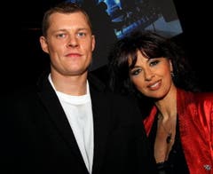 Sänger Duke mit Comeback-Sängerin Daniela Simmons. (Bild: André Häfliger)