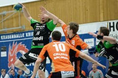 Der Krienser Thomas Hofstetter und der Schaffhauser Thomas Heer. (Bild: Pius Amrein / Neue LZ)