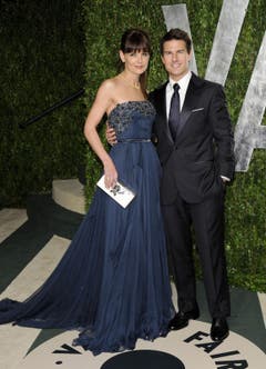 Tom Cuise und Karie Holmes. (Bild: Keystone)