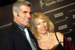 Ex-Fussballstar Andy Egli mit seiner Ehefrau Silvana. (Bild: André Häfliger/Neue LZ)