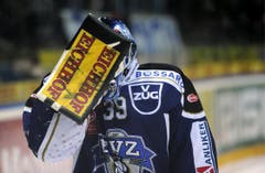 EVZ-Torhüter Sandro Zurkirchen. (Bild: Keystone)