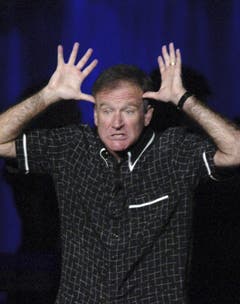 Robin Williams im MGM Grand Hotel & Casino in Las Vegas. (Bild: Keystone)