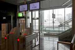 Blick in das neue Dock B. (Bild: Keystone / Alessandro della Bella)