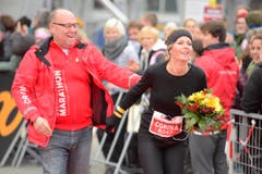 Swiss City Marathon Luzern 2016 Zufallssiegerin (Bild Dominik Wunderli / Neue LZ) Fotografiert am 30. Oktober 2016 Sport Event (Bild: Dominik Wunderli/LZ)