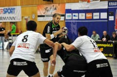 Daniel Baverud von Kriens im Angriff. (Bild: Remo Nägeli/Neue LZ)