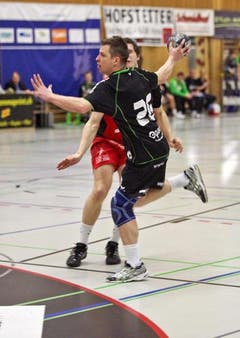 Thomas Zimmermann beim Abschluss. (Bild: Remo Nägeli/Neue LZ)
