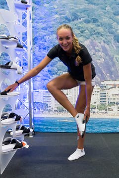 Beachvolleyballerin Anouk Verge-Depre (Bild: Keystone / Georgios Kefalas)