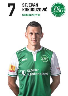 Stjepan Kukuruzovic: Note 3. Es ist nicht sein Tag. Kann das Spiel nicht lenken und wird angeschlagen ausgewechselt. (Bild: Urs Bucher)