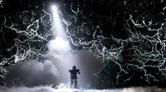 Georgien: Nina Sublatti in der Wiener Stadthalle in Wien. (Bild: GEORG HOCHMUTH)