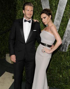 David und Victoria Beckham. (Bild: Keystone)