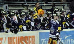 Jubel bei Nolan Diem und seinen Spielern. (Bild: Keystone)