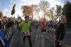 Vor dem Start. (Bild: Roger Zbinden / Neue LZ)