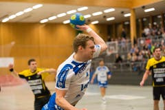 Mit einem Treffer erfolgreich: Yves Mühlebach vom HC Kriens-Luzern. (Bild: Roger Grütter / Neue LZ)