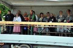 Sonntagsstille mit dem Steiner Pfarrer Rudolf Nussbaumer (Bild: Franz Föhn)