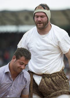 Philipp Reusser, links, verliert gegen Benji von Ah. (Bild: Keystone)