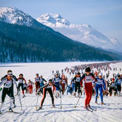 1980: Eines der letzten Rennen, bei dem konsequent klassisch gelaufen wird. (Bild: Keystone)