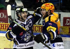 ... zusammen mit Lino Martschini. (Bild: Keystone)