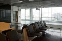 Blick in das neue Dock B (Bild: Keystone / Alessandro della Bella)