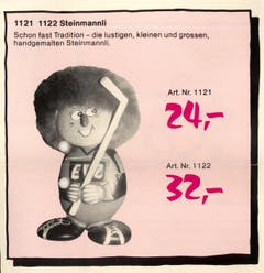 Das Steimannli hat damals in keinem Haushalt fehlen dürfen.