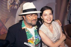 24. Januar 2010: Mit Schauspielerin und Ingrid-Bergman-Tochter Isabella Rossellini . . . (Bild: Imago)